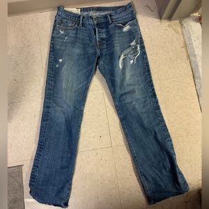 Ambercombie and fitch denim jeans